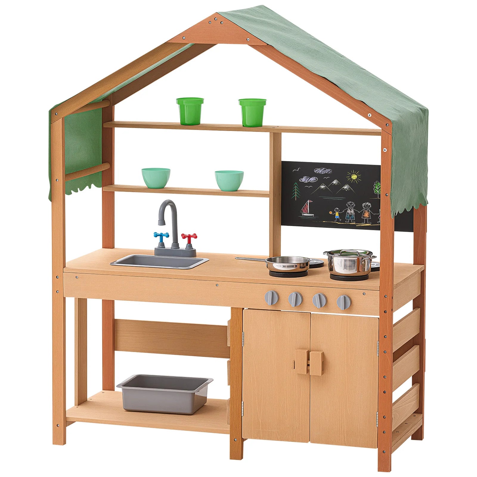 Outdoor Mud Kitchen