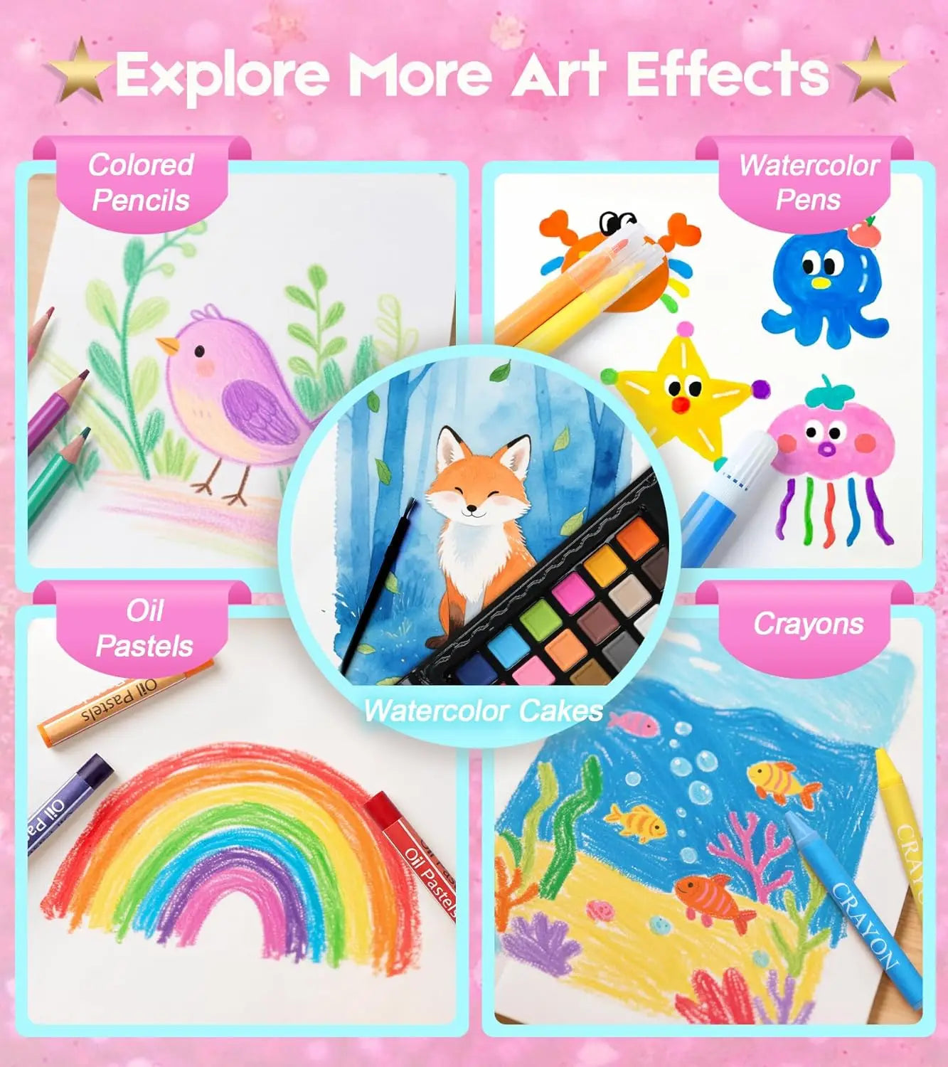 237-Piece Kids Art Set