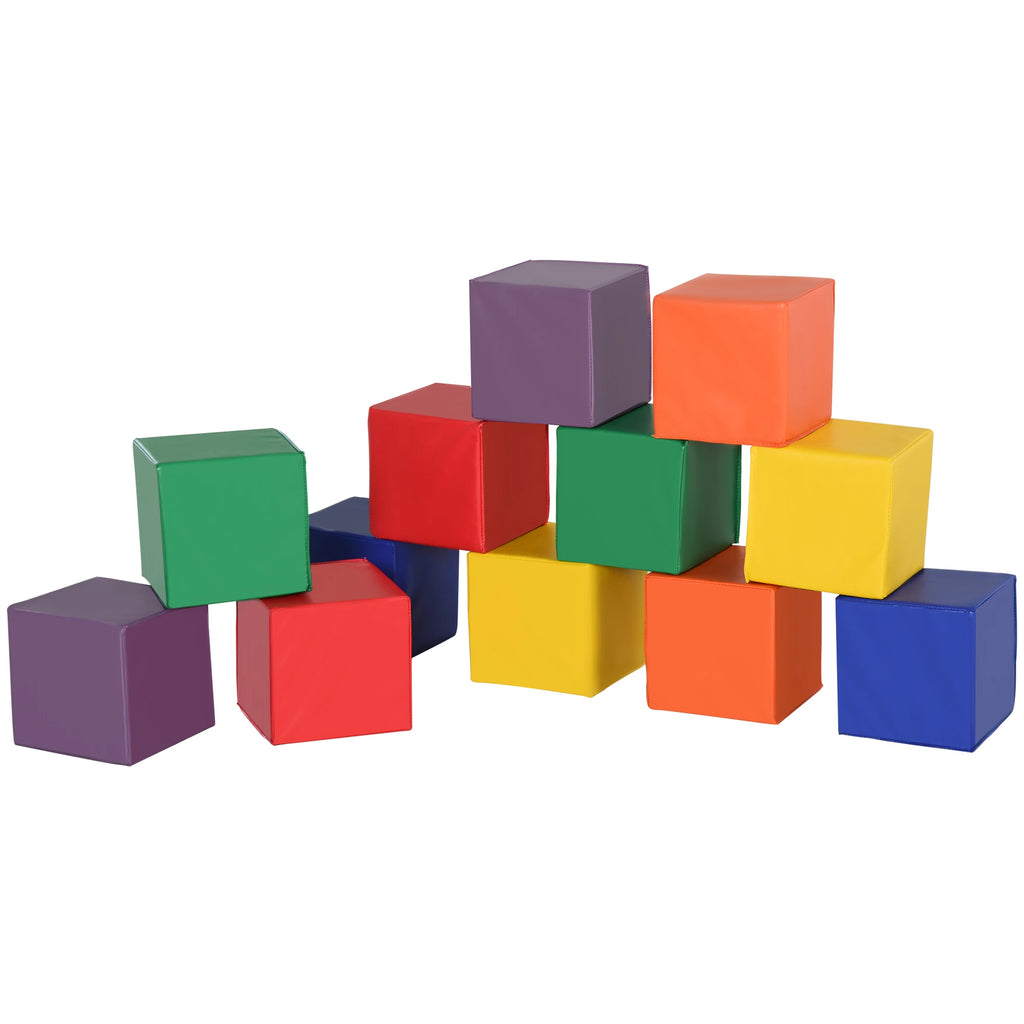 12 Piece Soft Play Foam Blocks