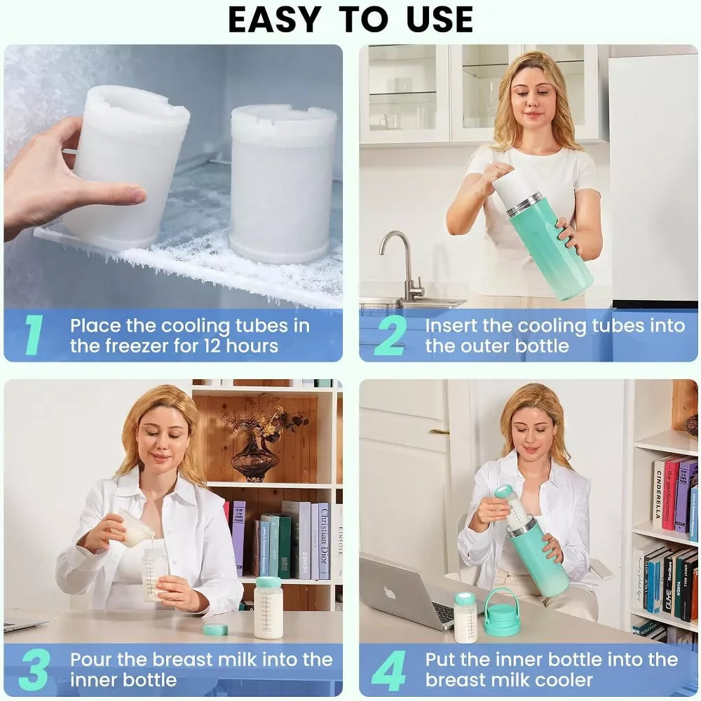 22oz Portable Breast Milk Cooler