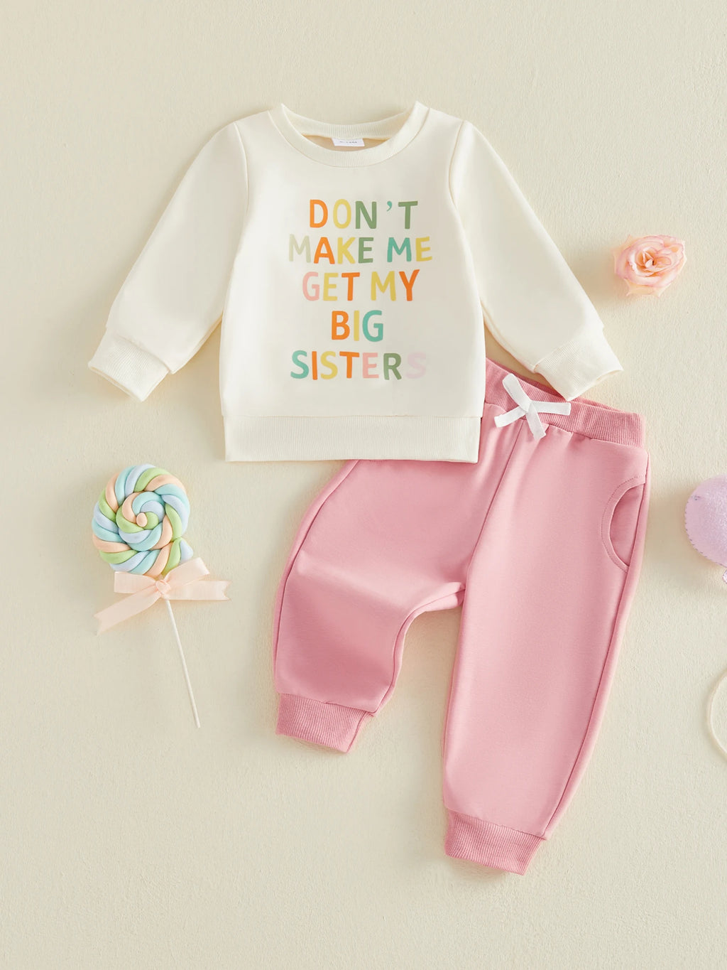 2-Piece Cozy Jogger Pants Set