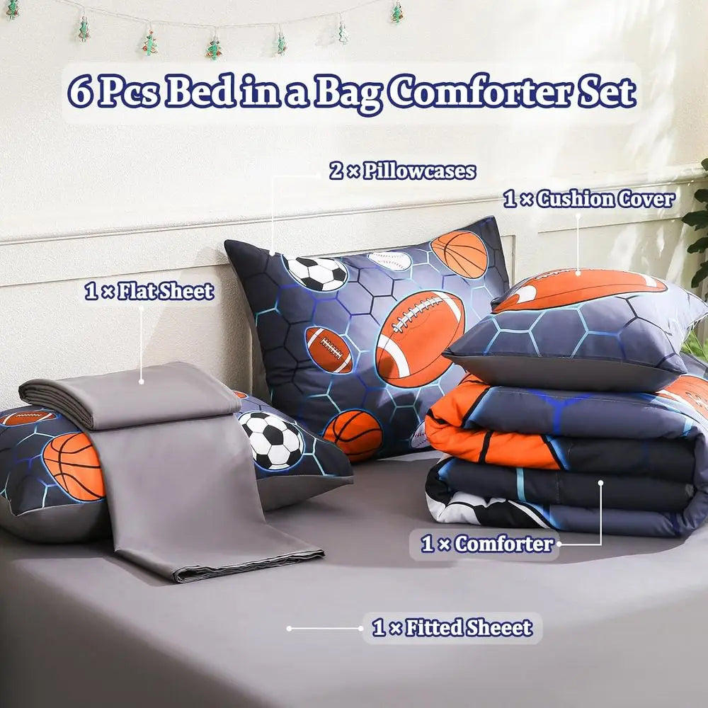 Sports Themed Comforter Sets
