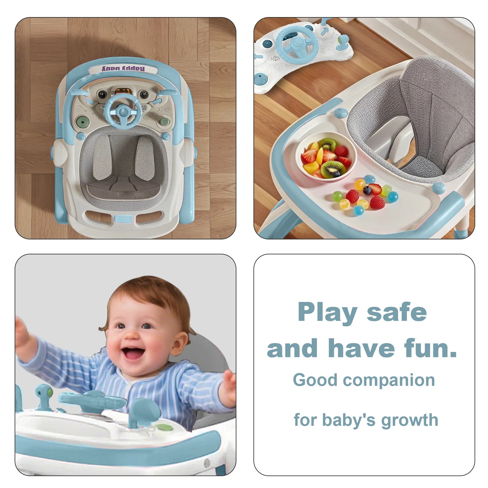 4 in 1 Baby Walker