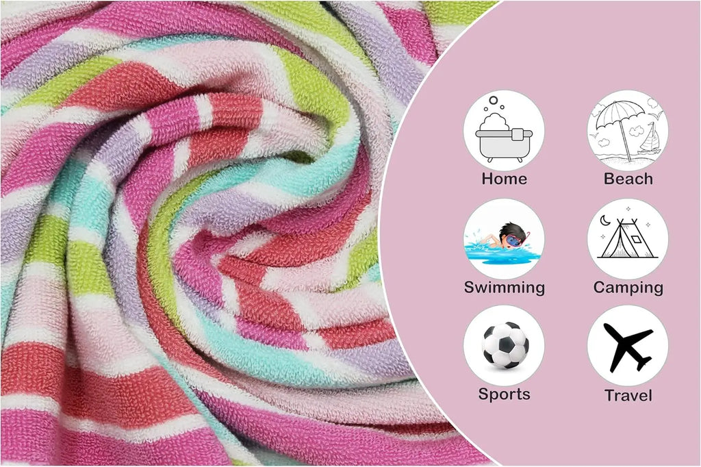6-Piece Kids Towel Set