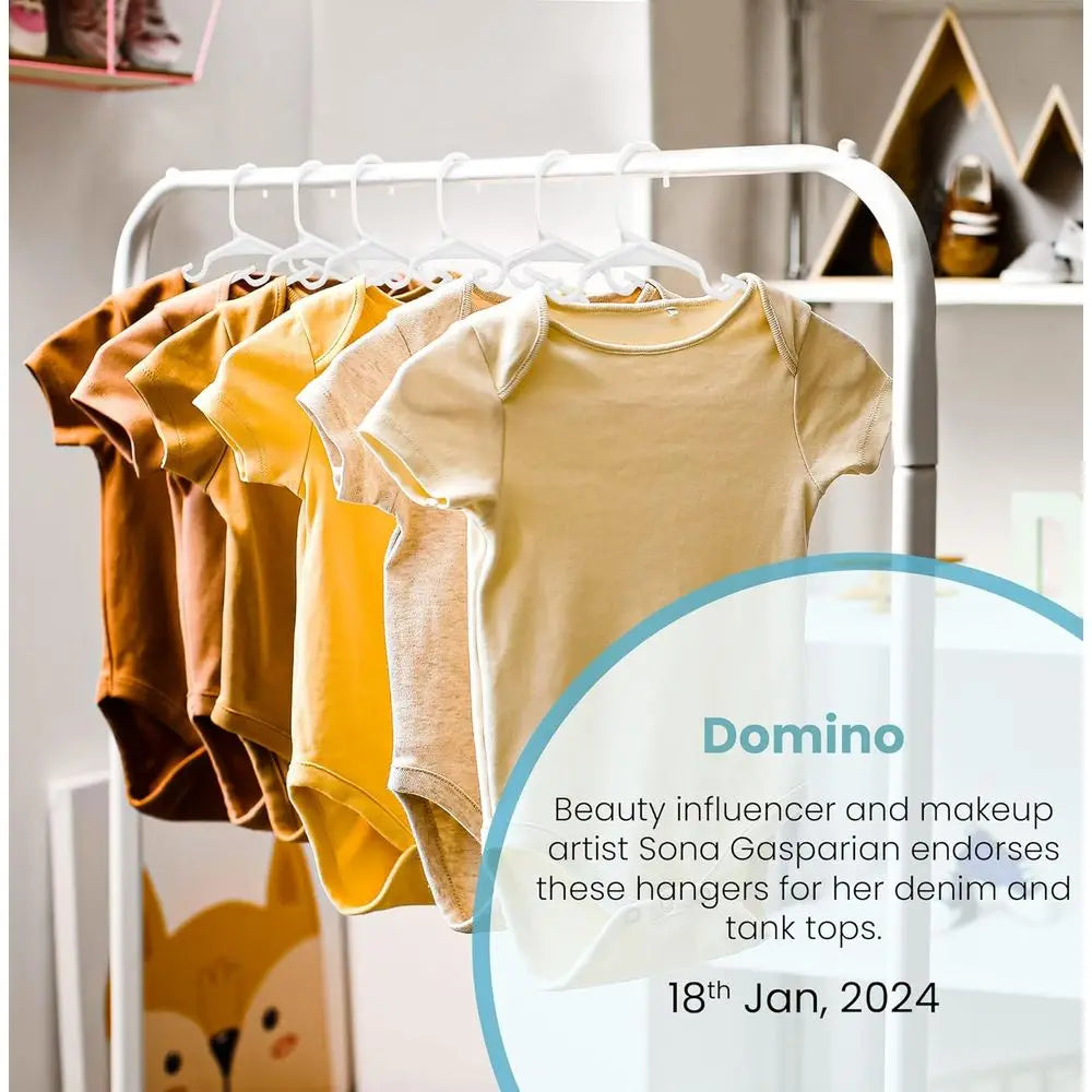 60 Pack Kids Hangers