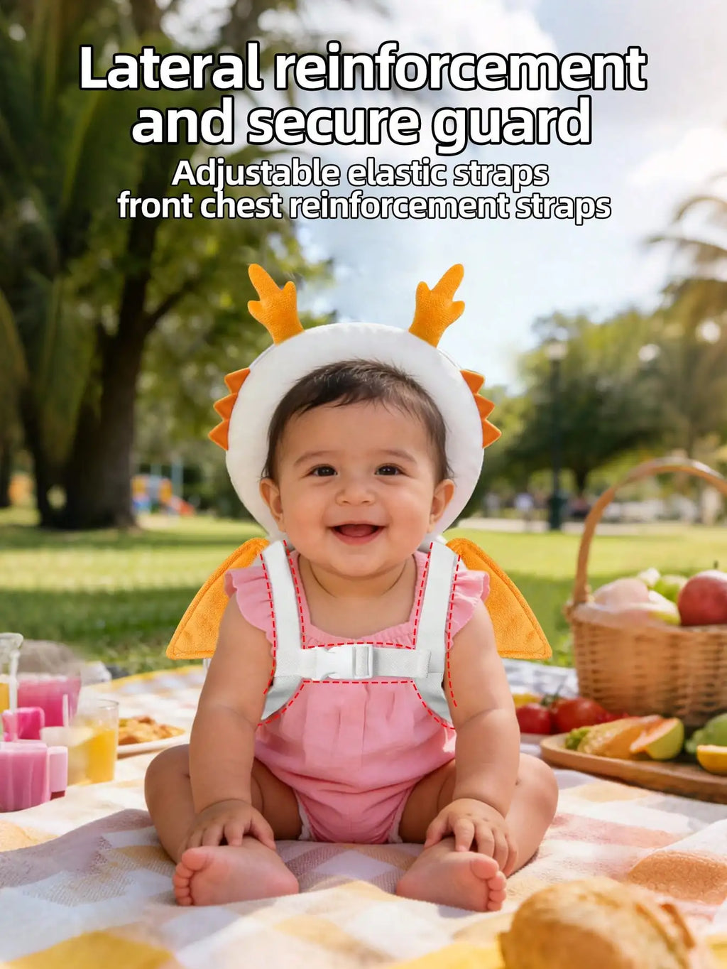 Protective Pillow For Toddlers And Crawling Babies