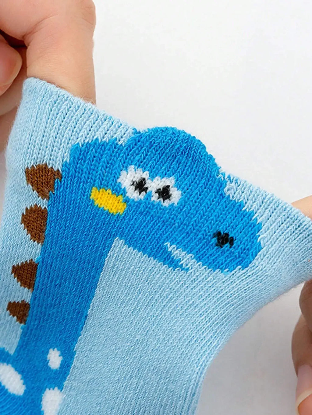 5 Pairs Neck Dinosaur Children's Socks