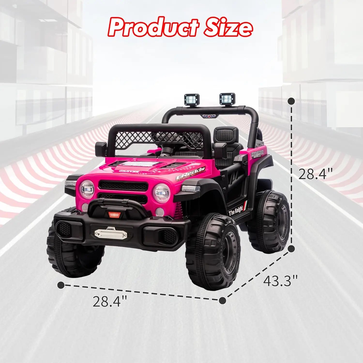 12V Kids Ride On Jeep