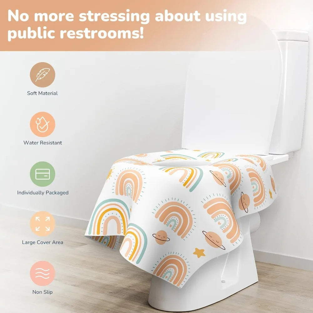 30 Pack Disposable Toilet Seat Covers
