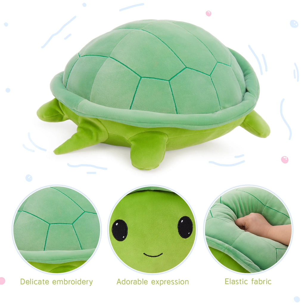 Stuffed Soft Turtle with 3 Baby Turtles