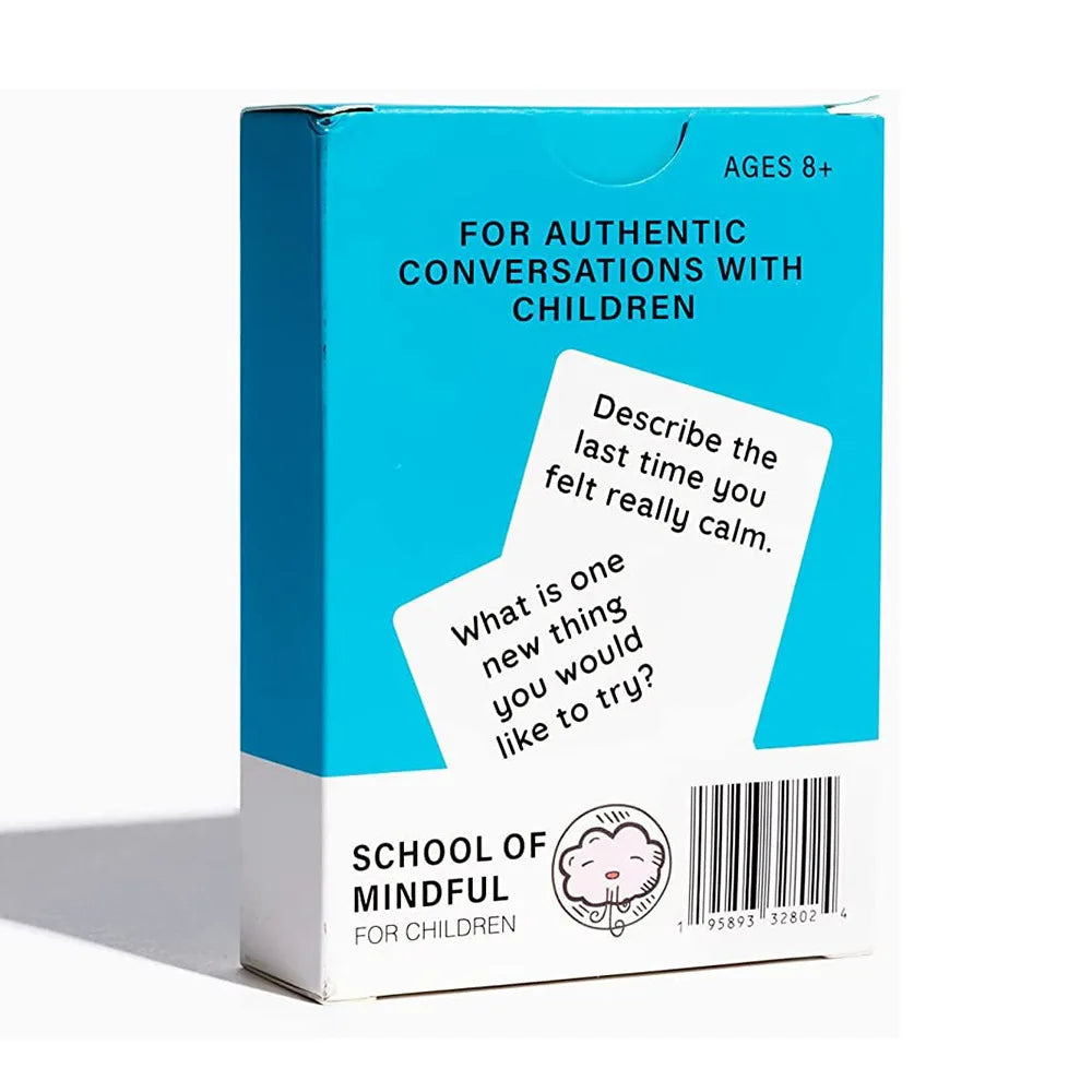 Mindfulness Talk Card Game for Kids/Parents