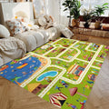 Non-Slip Kids Toy Cars Rugs