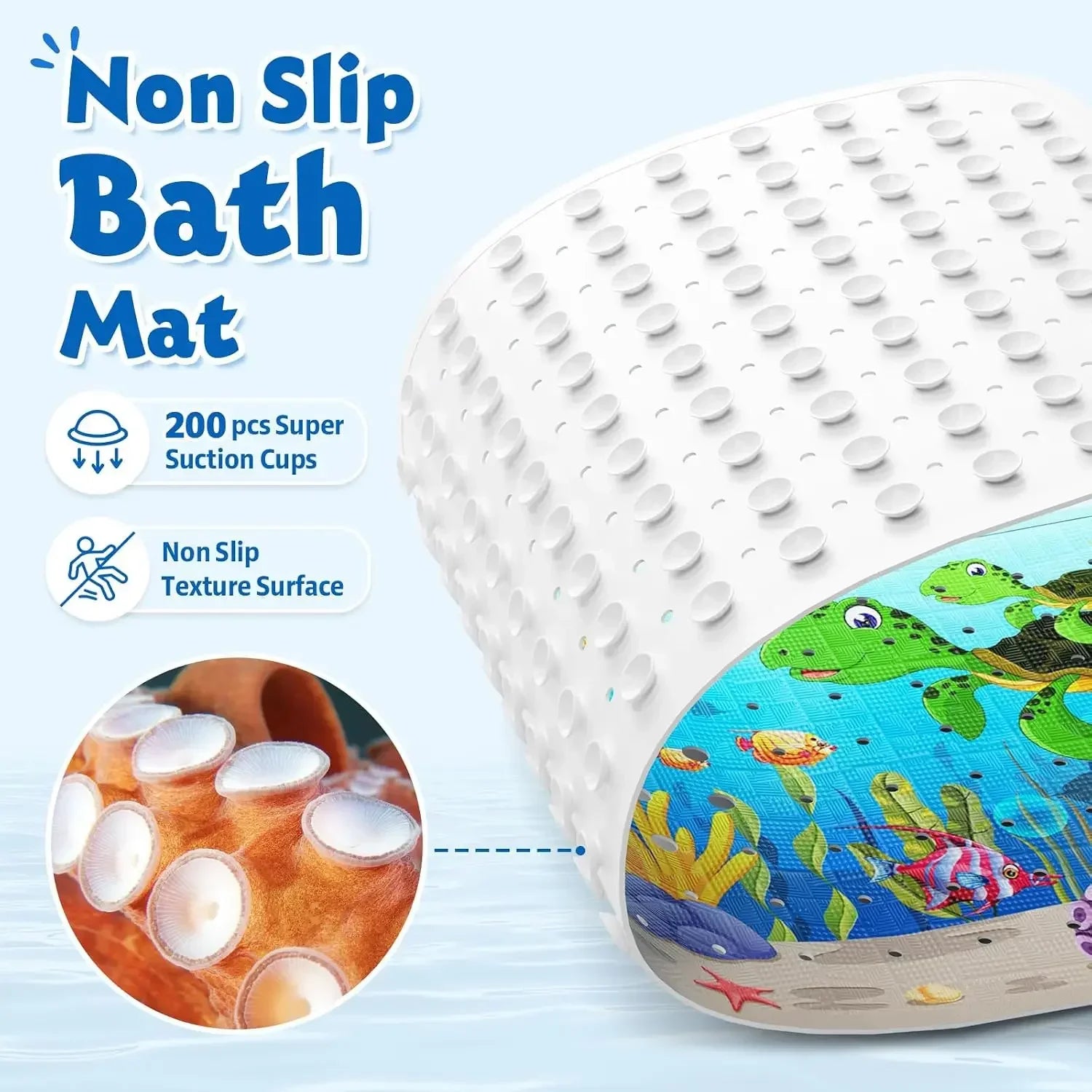 Non Slip Bath Mat for Tub