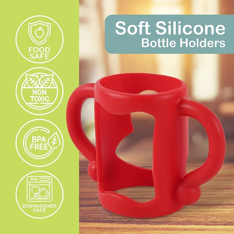 Silicone Bottle Handle for Narrow Baby Bottles