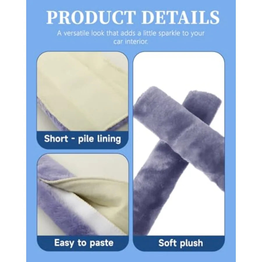 4 Pack Car Seat Belt Pads