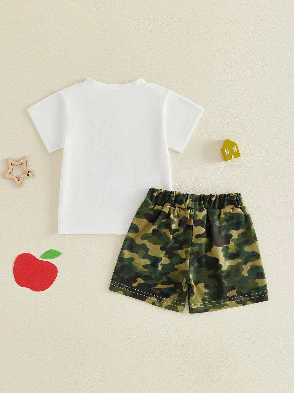 Monster Truck Raccoon T-Shirt + Shorts Set