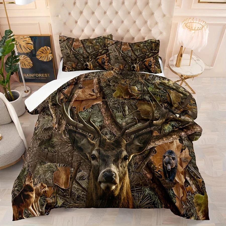 Woodland-Themed Bedding Set