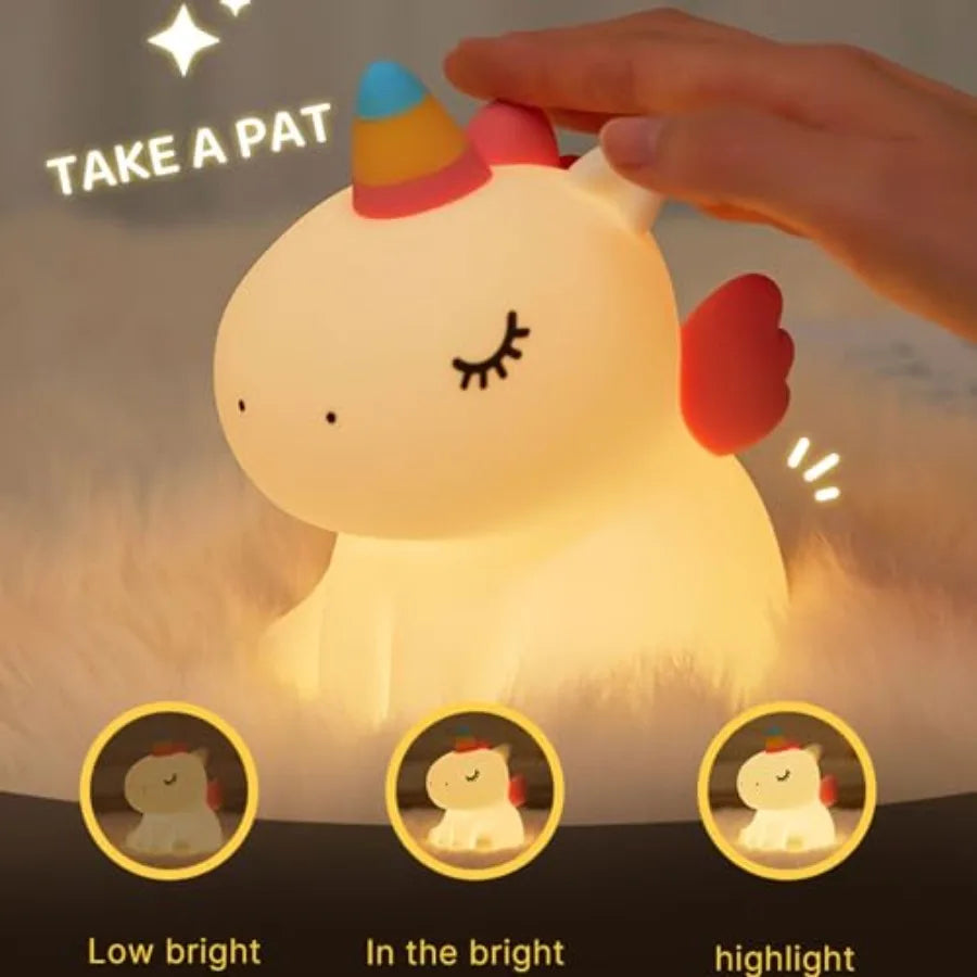 Rechargeable Unicorn Night Light