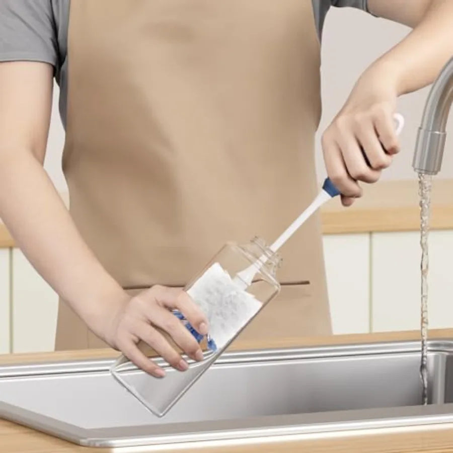 Long Flexible Bottle Brush Cleaner