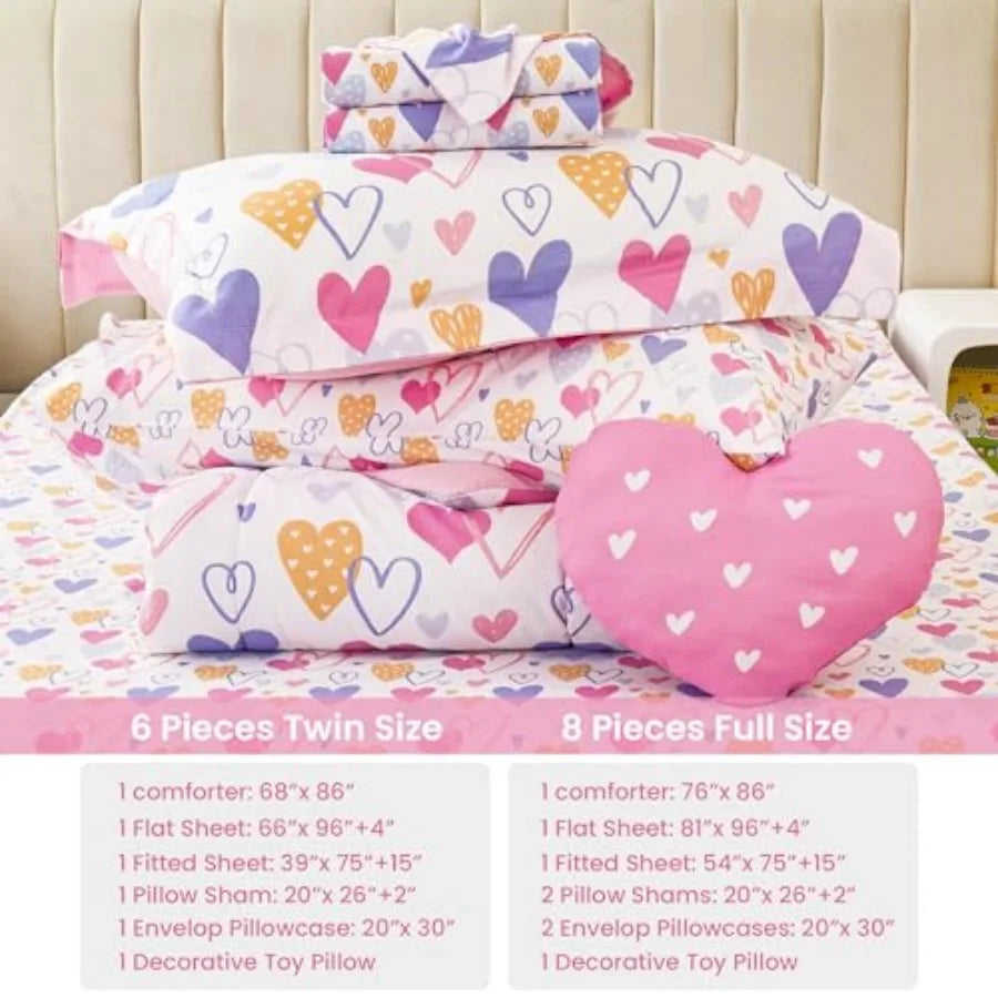 6 or 8 Pieces Comforter Sets