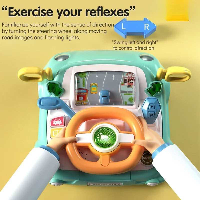Baby Musical Toy Steering Wheel