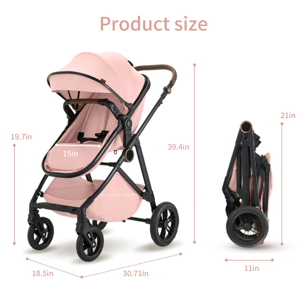 2 in 1 Baby Stroller
