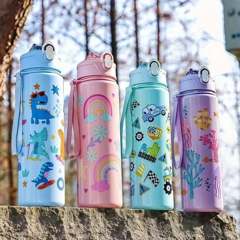 25.4 oz Water Bottle For Kids