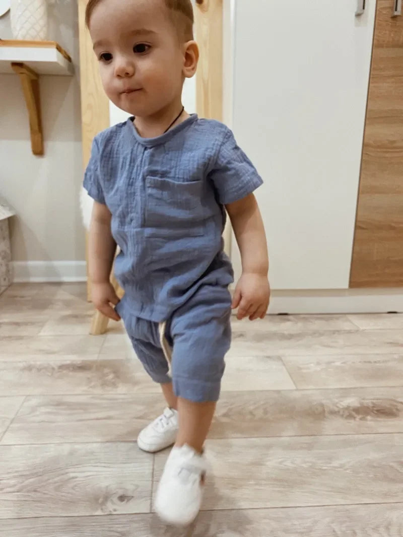 2 Pieces Babies and Toddler Outfit Set