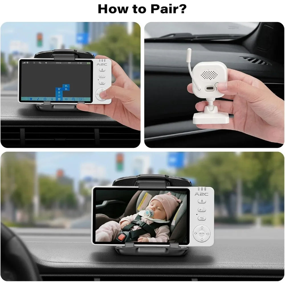 Wireless Baby Car Camera for Backseat
