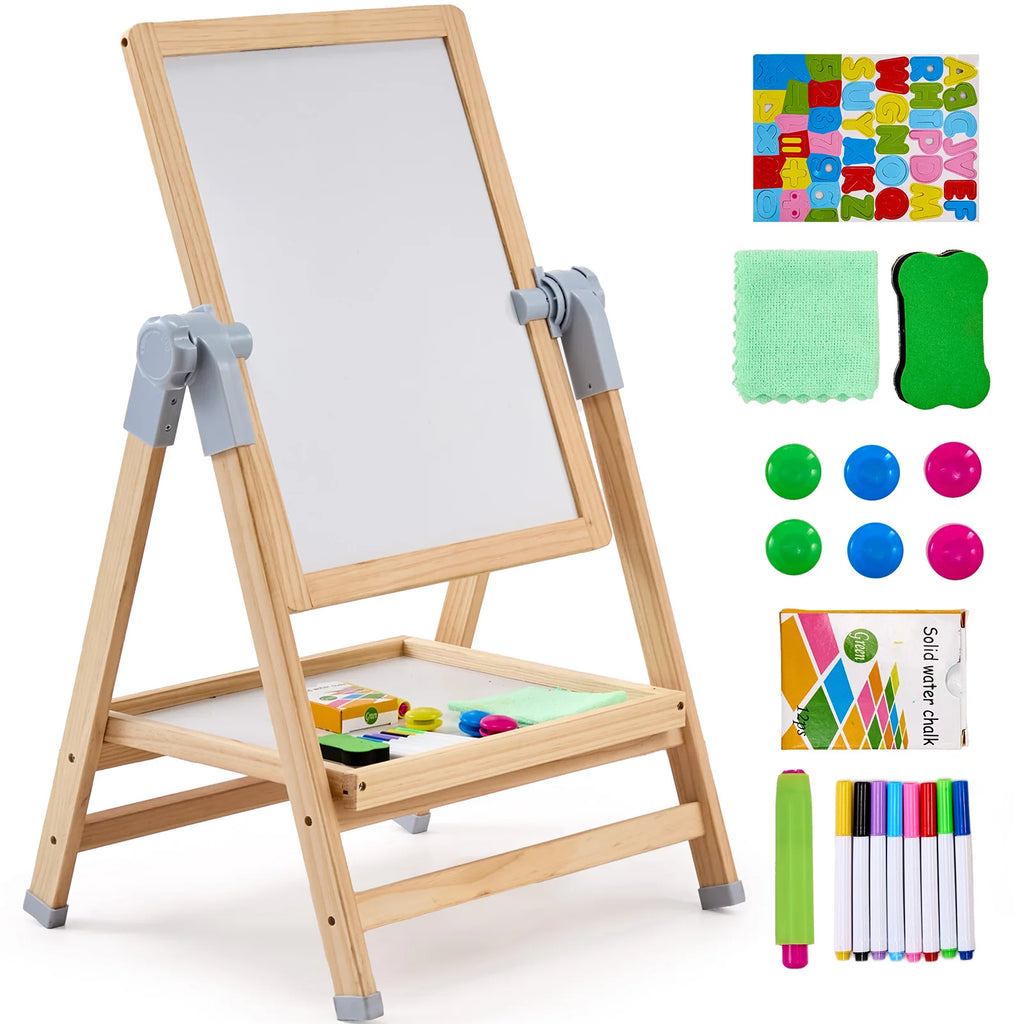 Standing Magnetic Drawing Board with Painting Accessories