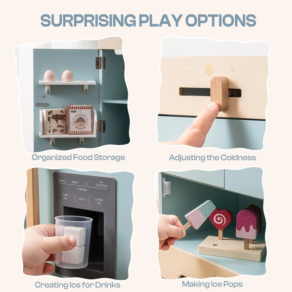 Wooden Kitchen Playset