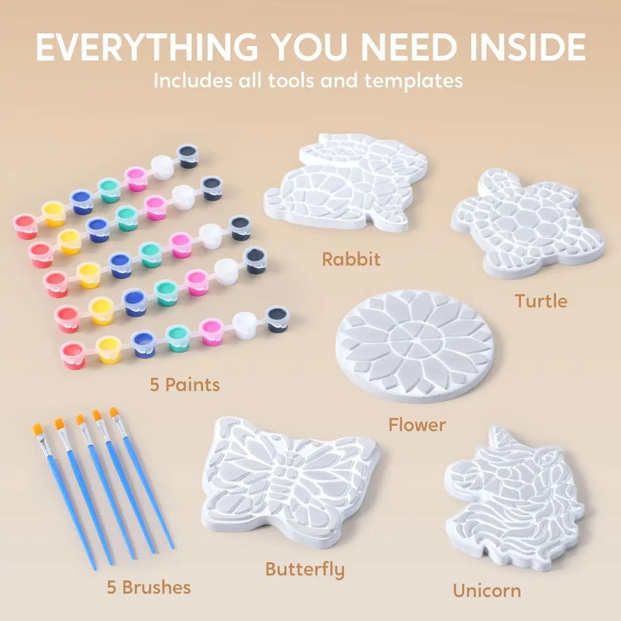 Kids Stepping Stones Painting Kit