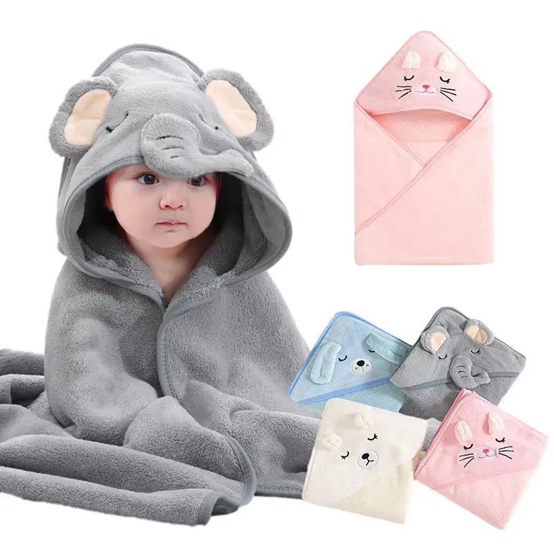 Children's Hooded Bath Towels