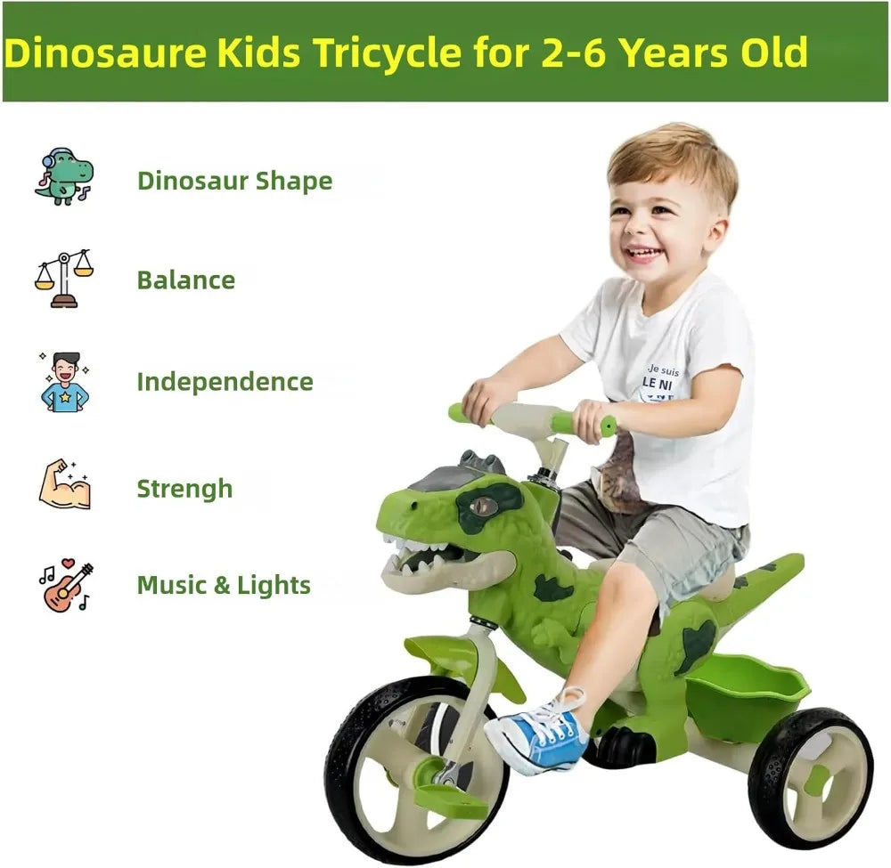 Dinosaur Kids Tricycle