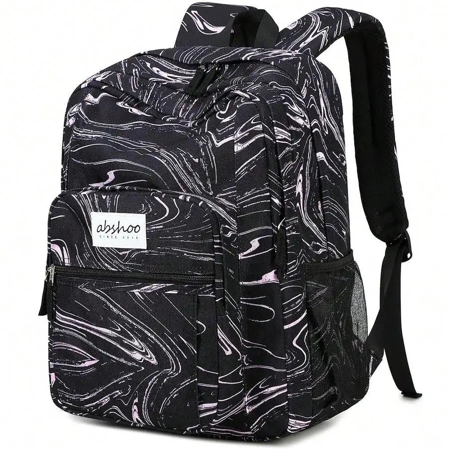Water Resistant Pattern Backpack