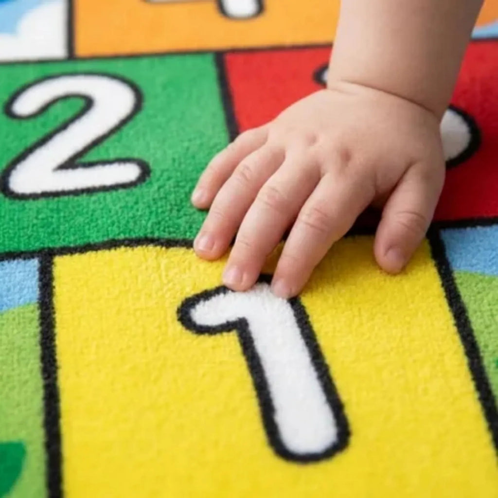 Stain Resistant Hopscotch Rug