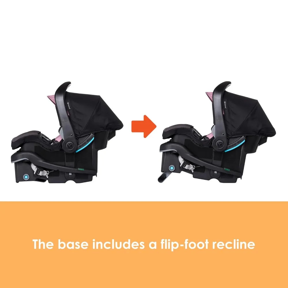 Lightweight Infant Car Seat with Plush Cushioning