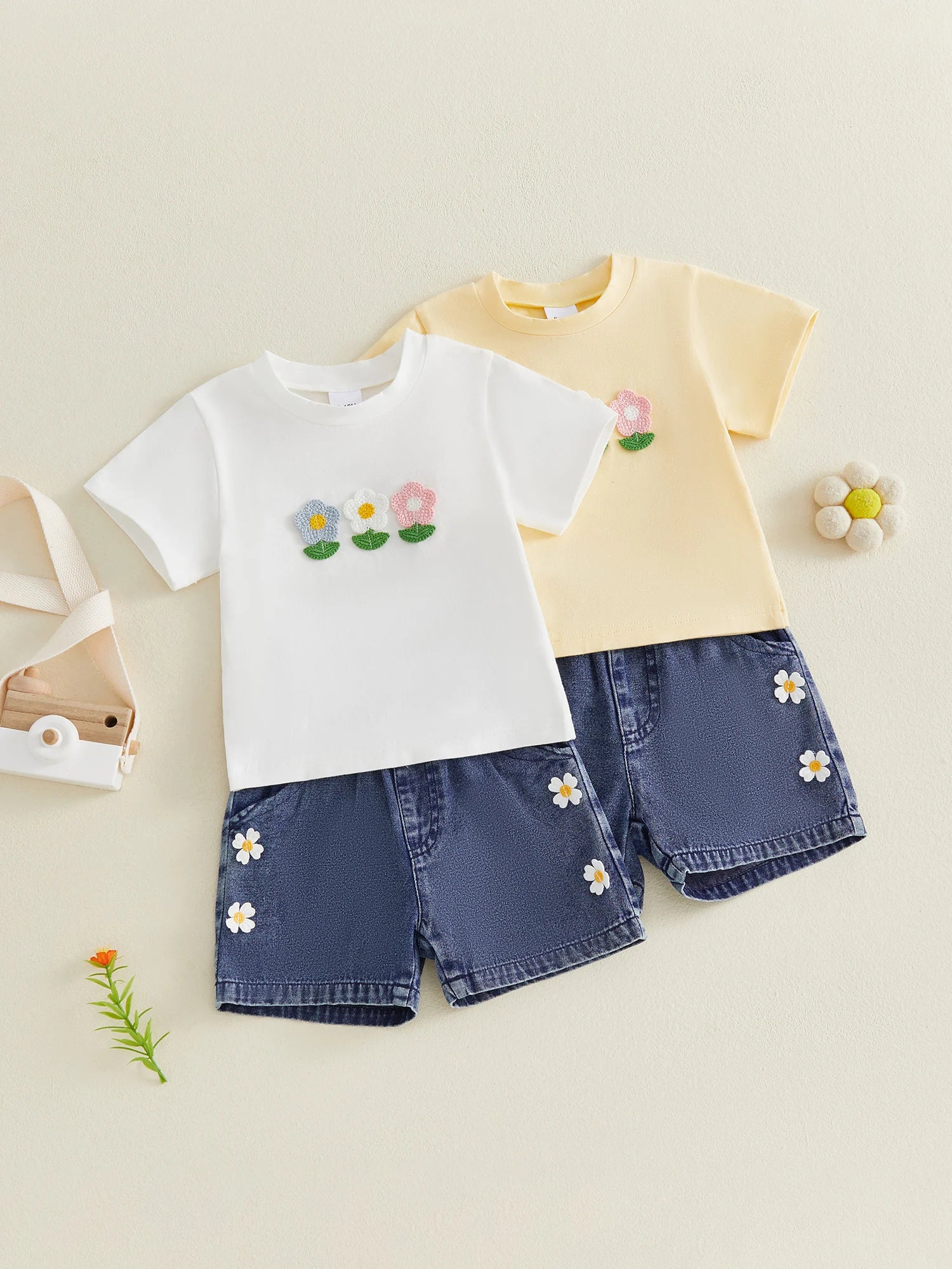 Girls Summer Shirt and Shorts