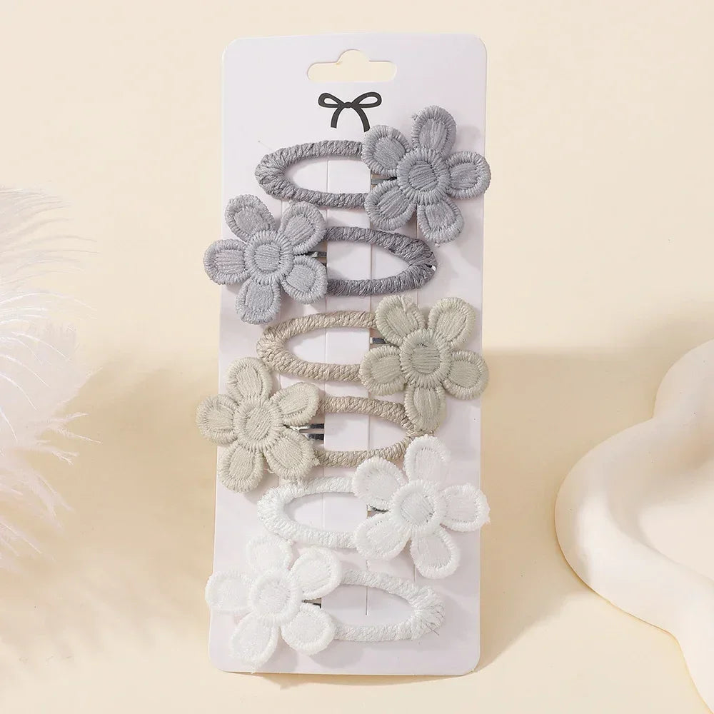 6Pcs Daisy Hair Clips