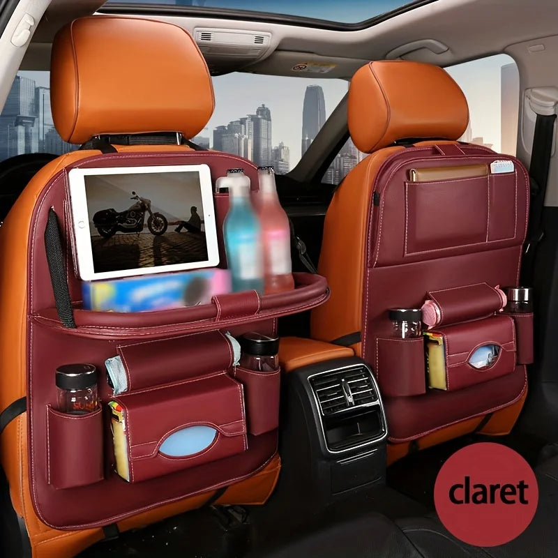 2pcs All-in-One Back Seat Organizer