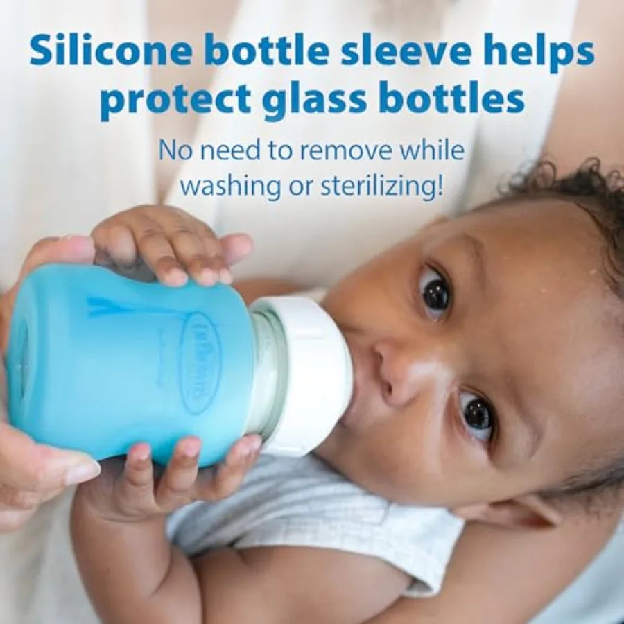 Dr. Brown's Anti-Colic Glass Baby Bottles