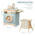 Toy Washing Machine, Clothes Basket Iron, Sink