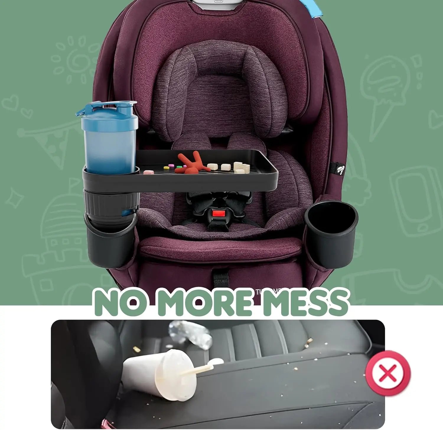 Kids Car Seat Tray