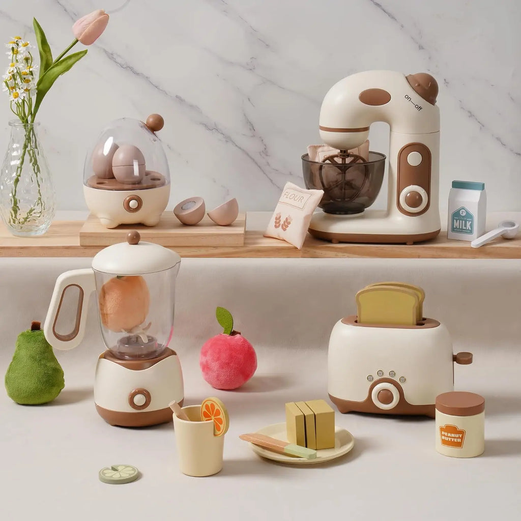 Wooden Play Kitchen Appliances