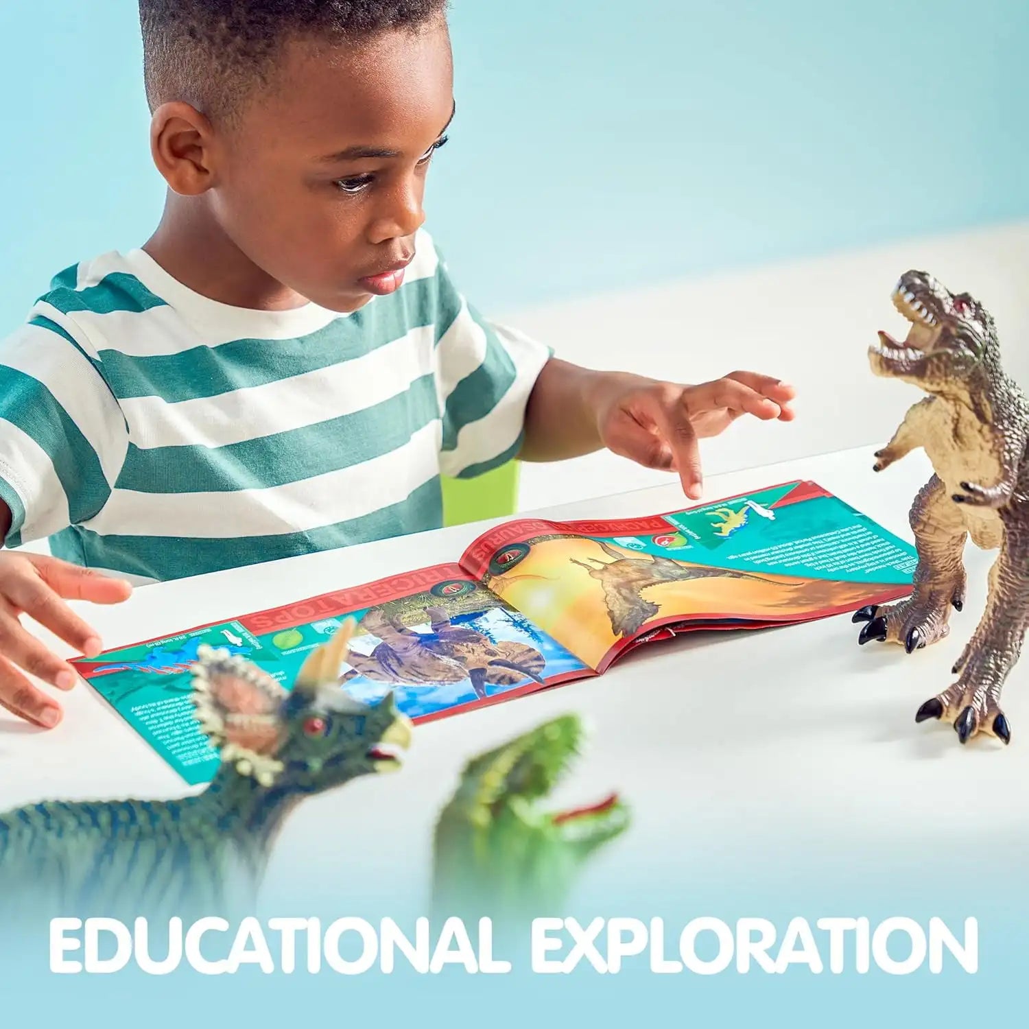 6 Pcs Jumbo Dinosaur Set
