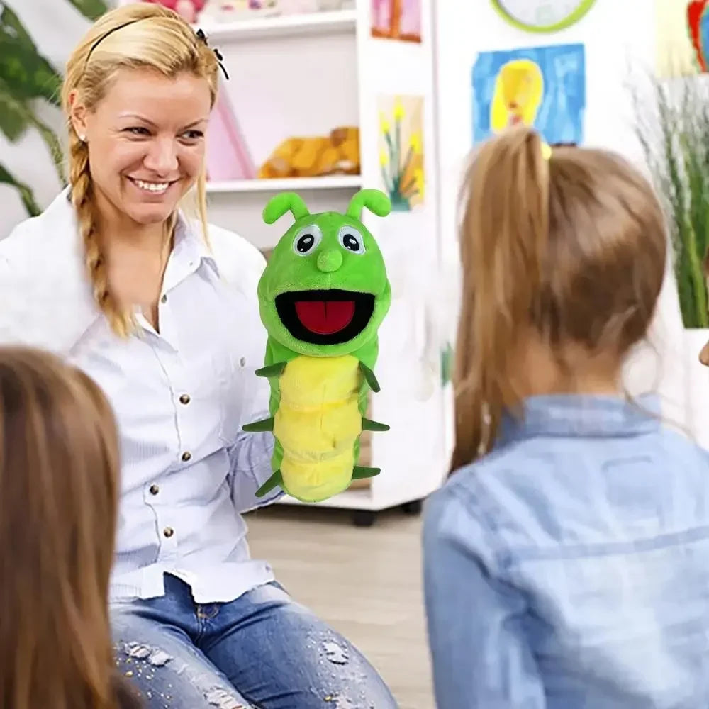 Animal Hand Puppet Plush Storytelling Toy for Kids