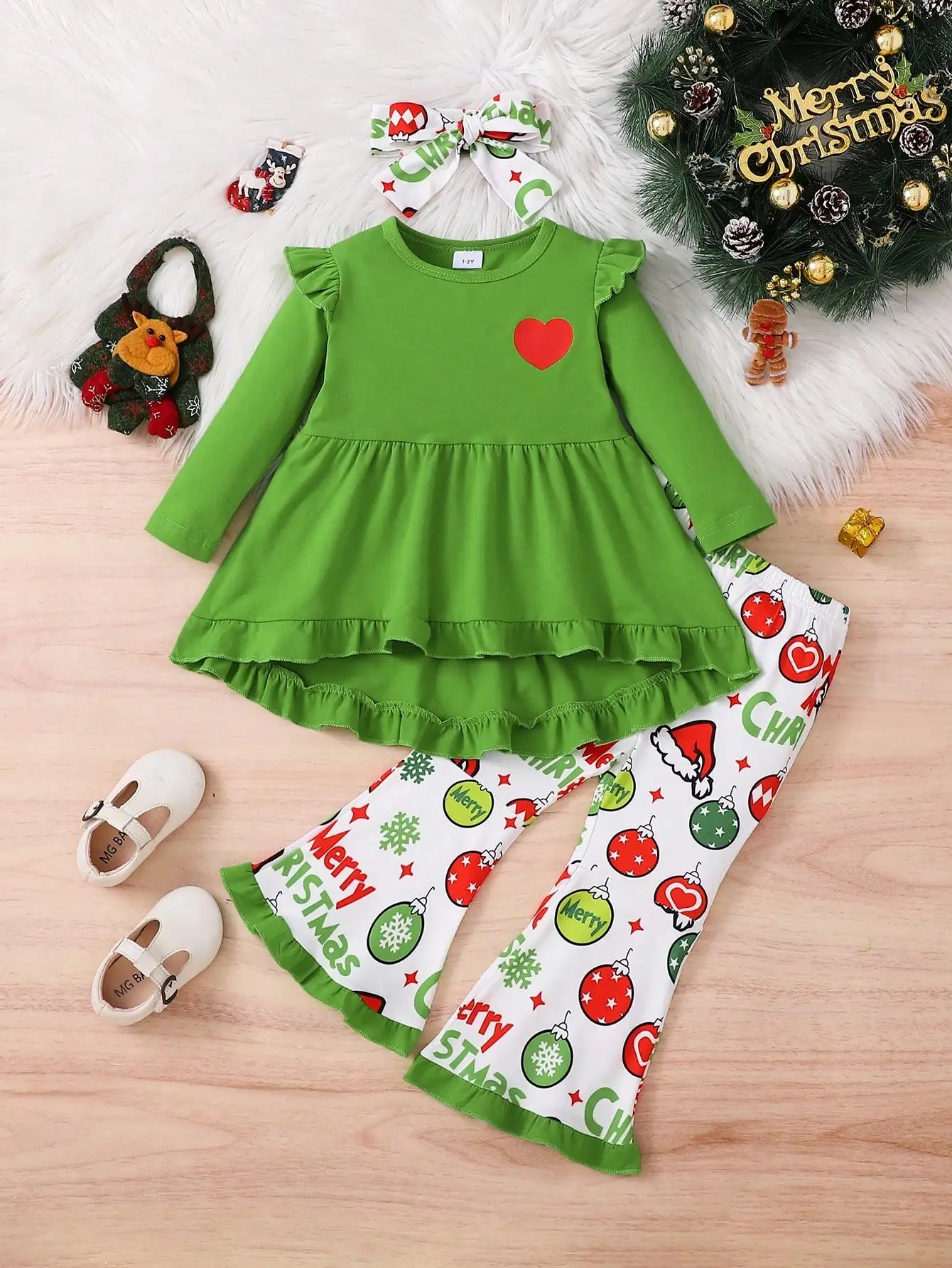 Toddler Girls Christmas Outfits