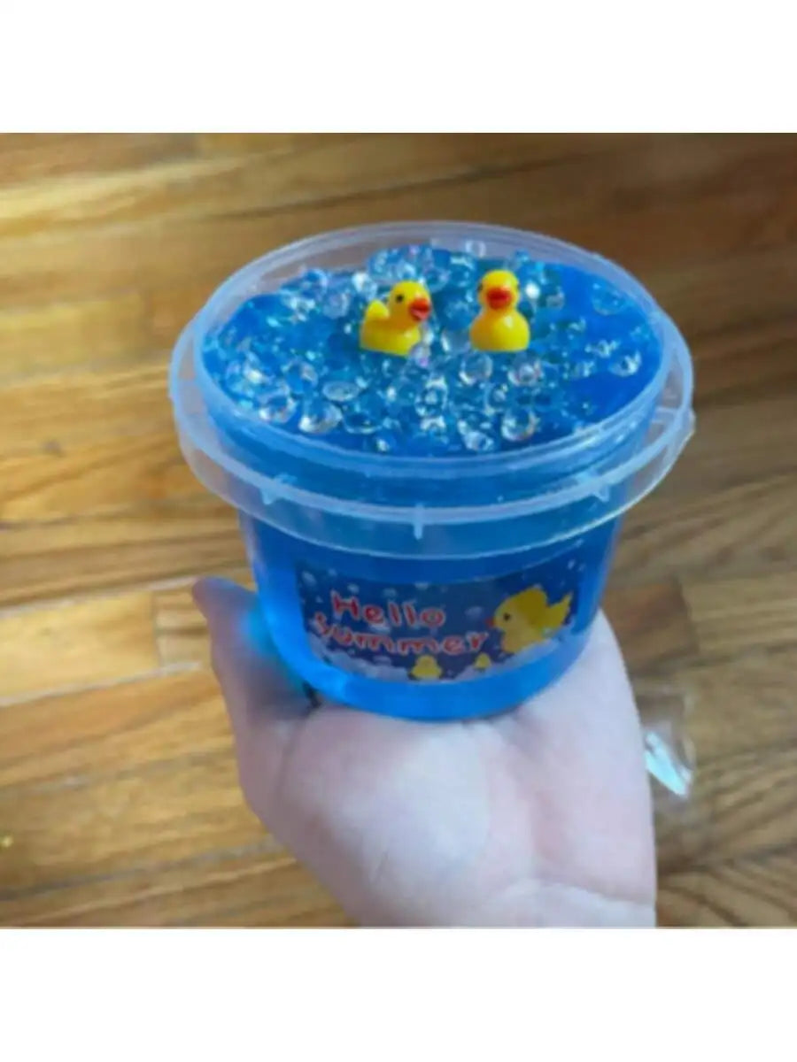 Happy Duckling Swimming Slime