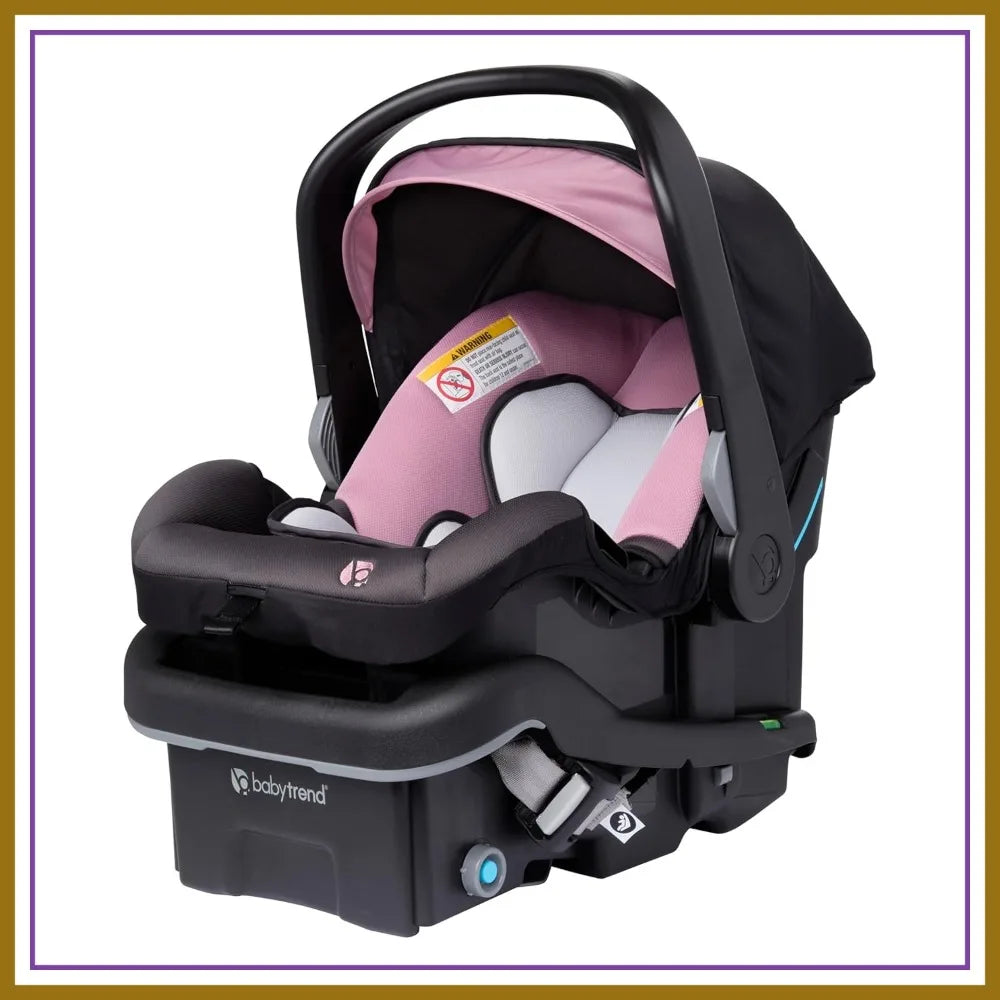 Lightweight Infant Car Seat with Plush Cushioning