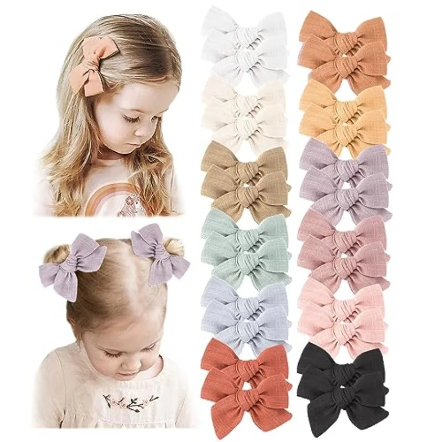24 Pack Hair Bows